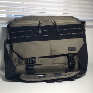 5.11 Tactical Rush Delivery Messenger Bag, OP Trail, Green